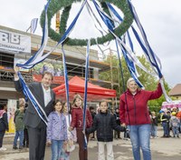 Richtfest des Neubaus der Kita Ökolino und des Hortes Diemitz