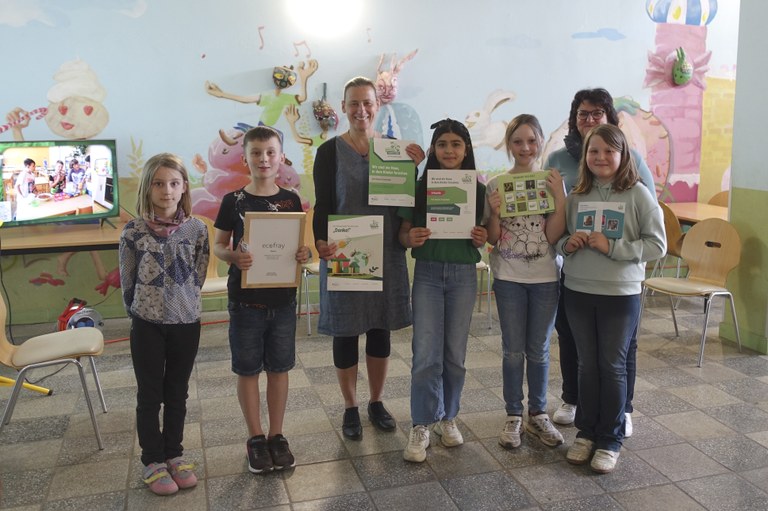 Hort Diemitz - Zertifizierte Einrichtung 2025 durch die Stiftung Kinder forschen