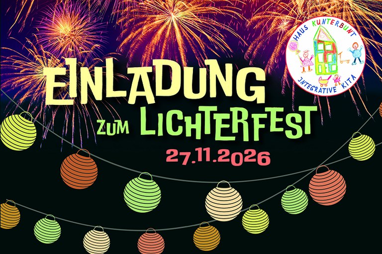 Lichterfest im Haus Kunterbunt