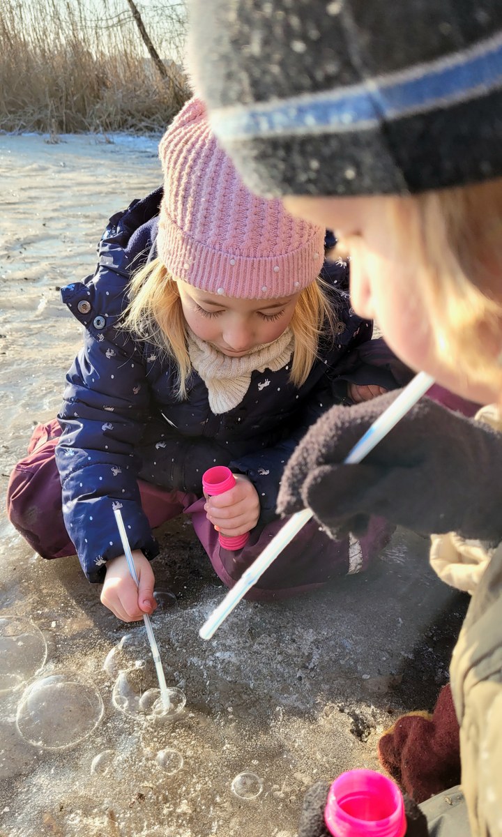 Experimente mit Eis
